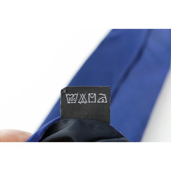 VTG 90s Le Monde Iridescent Necktie Business Corporate Wedding Classic Grandpa - Picture 14 of 14